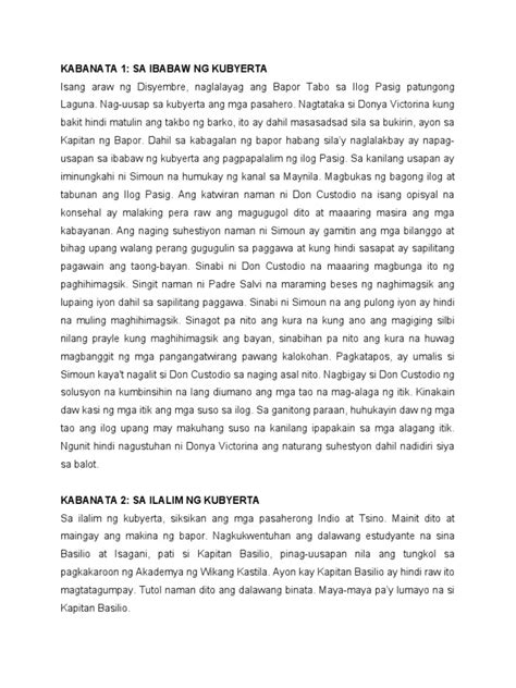 buod ng el filibusterismo|El Filibusterismo Kabanata 1: Sa Ibabaw ng Kubyerta .